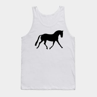 Simple Dressage Horse Tank Top